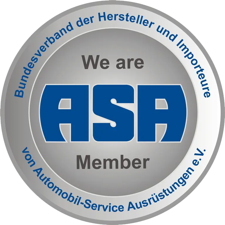 Siegel der ASA Mitgliedschaft für die truckcon GmbH